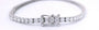 9k White Gold 5ct Lab-Grown Diamond Tennis Bracelet
