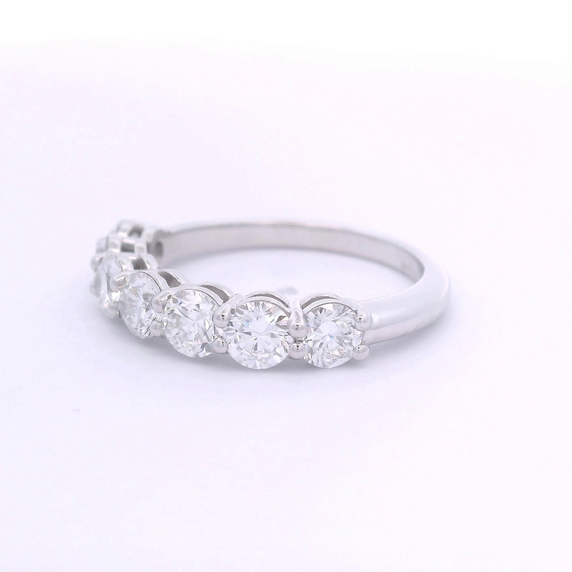 9k White Gold 1.5ct Lab-Grown Diamond Eternity Ring