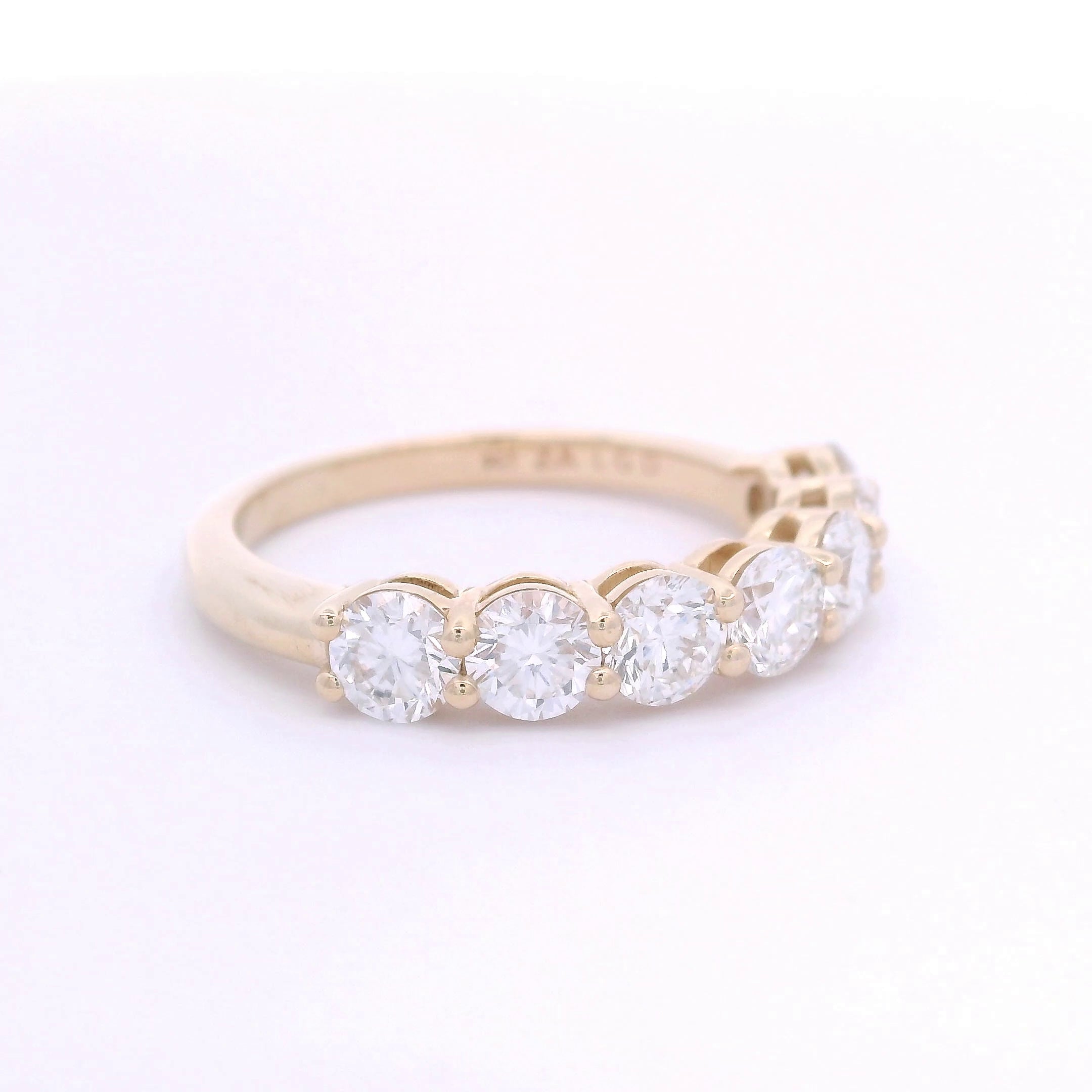 9k Yellow Gold 1.6ct Lab-Grown Diamond Eternity Ring