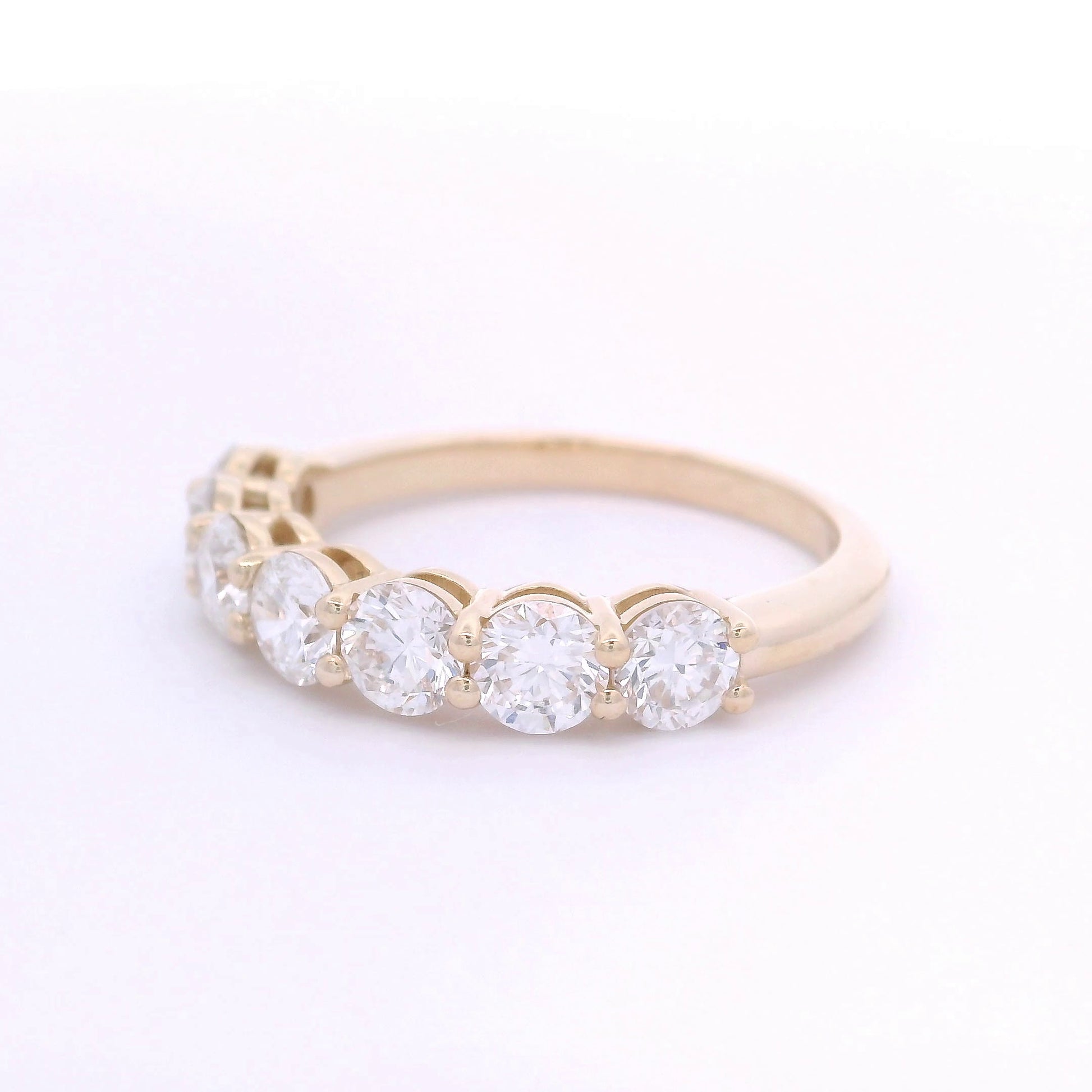 9k Yellow Gold 1.6ct Lab-Grown Diamond Eternity Ring